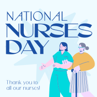 National Nurses Day Instagram Post example 2