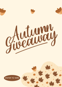 Autumn Season Giveaway Flyer