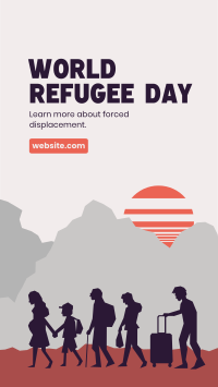 Refugee Day Awareness Facebook Story