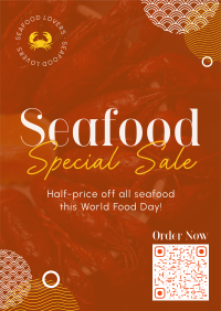 Prawns for Food Day Poster