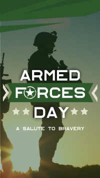 Armed Forces Day Instagram Reel Image Preview