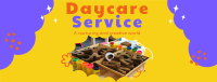 Cloudy Daycare Service Facebook Cover