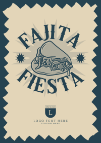 Fajita Fiesta Poster