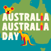 National Australia Day Linkedin Post Design