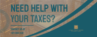 Tax Assistance Facebook Cover