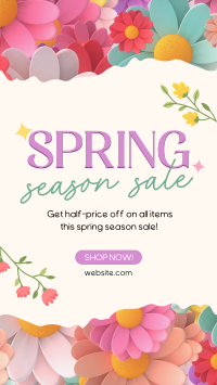 Spring Season Sale Instagram Story
