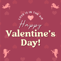 Valentines Cupid Linkedin Post