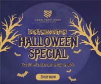 Halloween Special Sale Facebook Post