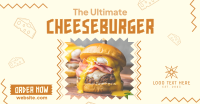 Classic Cheeseburger Facebook Ad