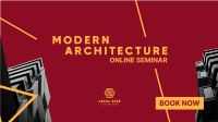 Contemporary Architecture Studio Facebook Event Cover