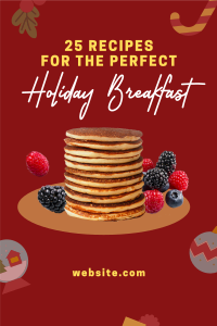 Holiday Breakfast Restaurant Pinterest Pin