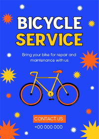 Plan Your Bike Service Flyer