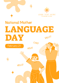 Mother Language Day Poster