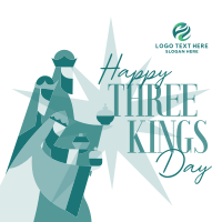 Happy Three Kings Instagram Post