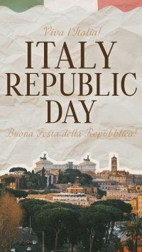 Elegant Italy Republic Day Instagram Reel