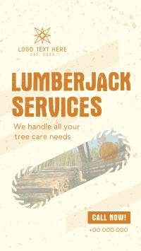 Trusted Lumberjack Service Instagram Story Design