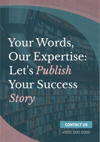 Let's Publish Your Story Flyer