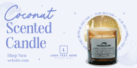 Coconut Scented Candle Twitter Post