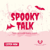 Spooky Talk Instagram Post