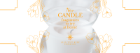 Handmade Candle Shop Facebook Cover Design