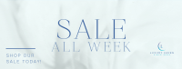 Minimalist Luxurious Sale Facebook Cover Image Preview