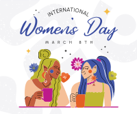 Women's Day Blossoms Facebook Post