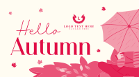 Hello Autumn Greetings Animation Design