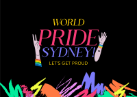 World Pride Sydney Postcard