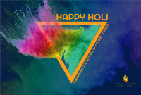 Holi Color Explosion Pinterest Cover Image Preview