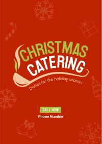 Christmas Catering Flyer