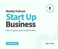 Simple Business Podcast Facebook Post