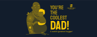 Coolest Dad Facebook Cover Image Preview