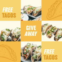 Tacos Giveaway Instagram Post