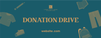 Donation Drive Facebook Cover