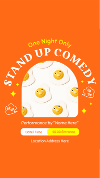 One Night Comedy Show Facebook Story