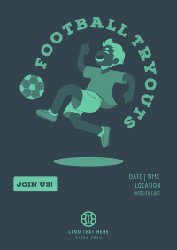 Soccer Clinic Jump Poster Design