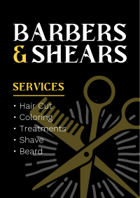 Barbers & Shears Flyer