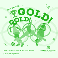 Olympics Watch Party Instagram Post Image Preview