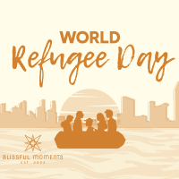 World Refuge Day Linkedin Post Image Preview