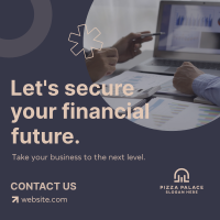 Financial Safety Business Instagram Post