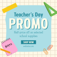 Teacher's Day Deals Instagram Post Image Preview