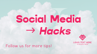 Social Media Hacks Animation Design