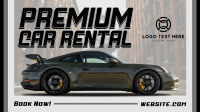 Luxury Car Rental Facebook Event Cover