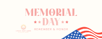 In Honor of Memorial Day Facebook Cover