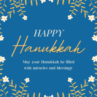 Hanukkah Celebration Instagram Post