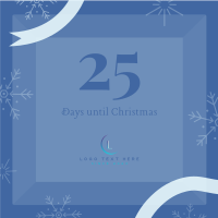 Christmas Box Countdown Instagram Post Design