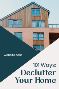 Modern Home Declutter Pinterest Pin