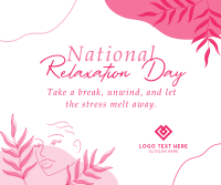 National Relaxation Day Facebook Post Image Preview