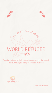 World Refugee Support Instagram Story