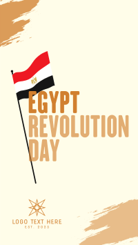 Egypt Independence Facebook Story Design